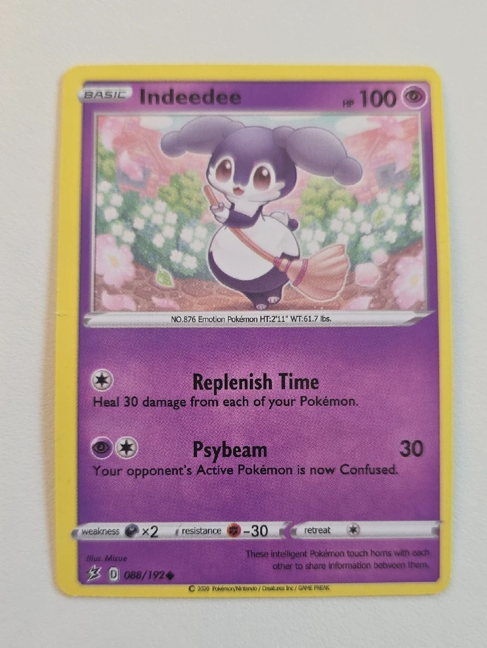 Pokemon Indeedee Trading Cards